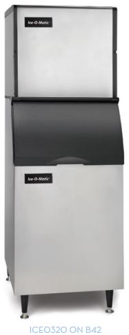 Ice-O-Matic ICE0320FW Modular Cube Ice Maker water-cooled 349 lb /day full-size